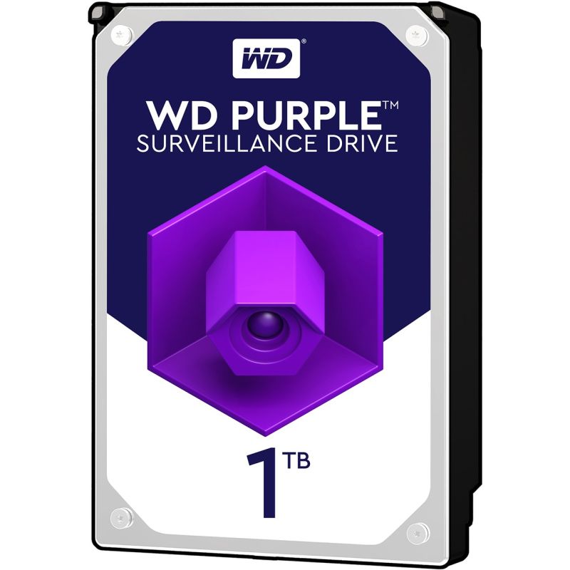 هارد دیسک اینترنال وسترن دیجیتال سری بنفش ظرفیت 1 ترابایت ا Western Digital Purple Internal Hard Drive 1TB