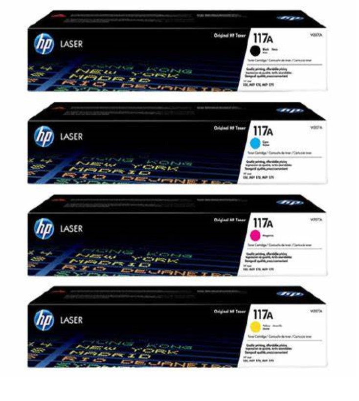 ست کامل کارتریج رنگی اچ پی Mfp M177FW | HP M177FW Color Toner Set